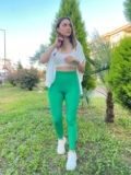 Yeşil NanoFit Korse Etkili Tayt