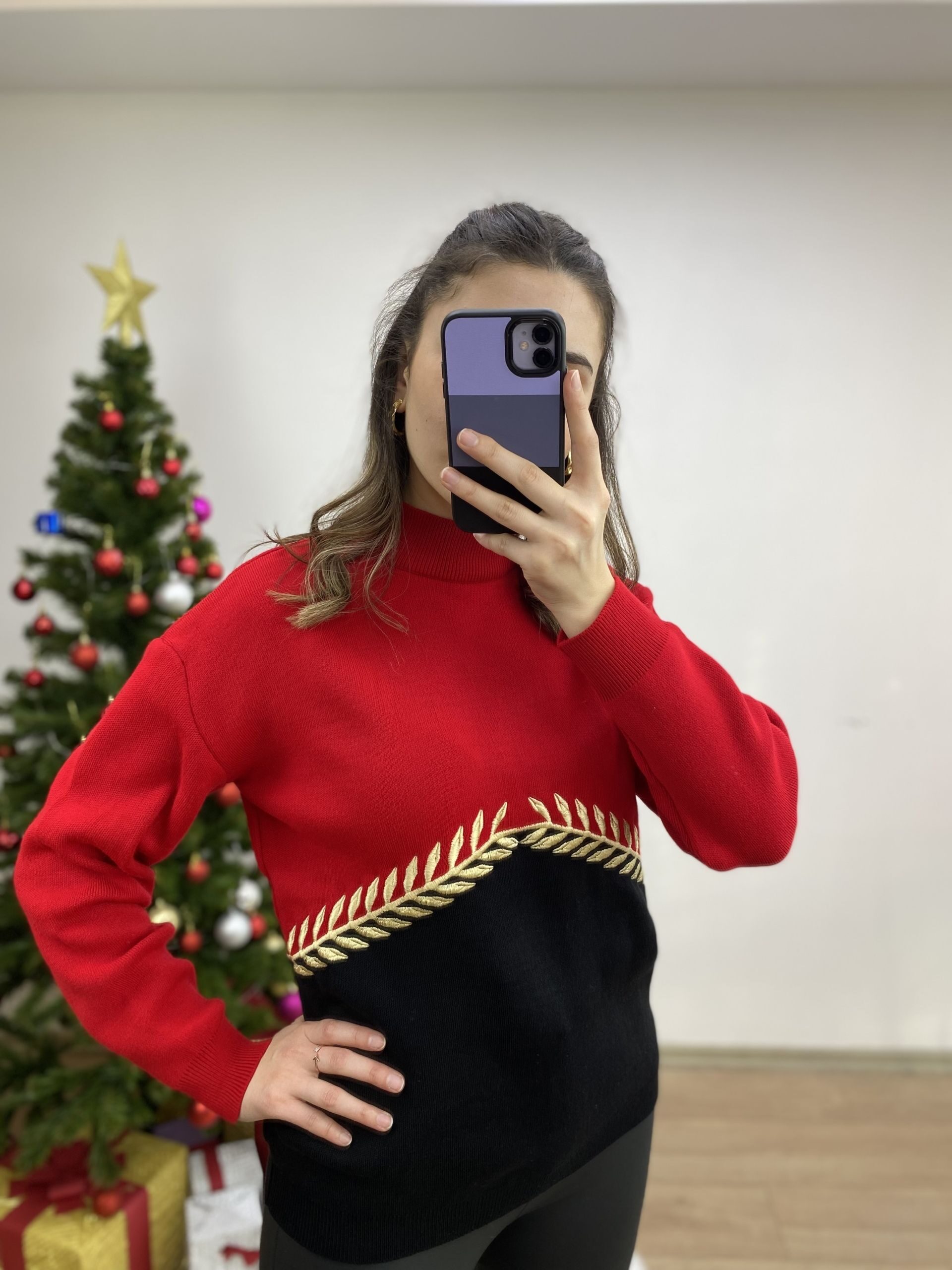 Kırmızı Marka Model Kazak