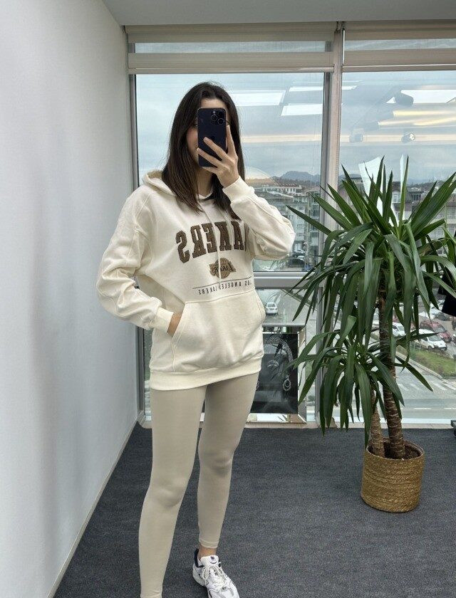 Ekru LAKERS Sweat