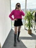 Pembe Yumoş Hırka